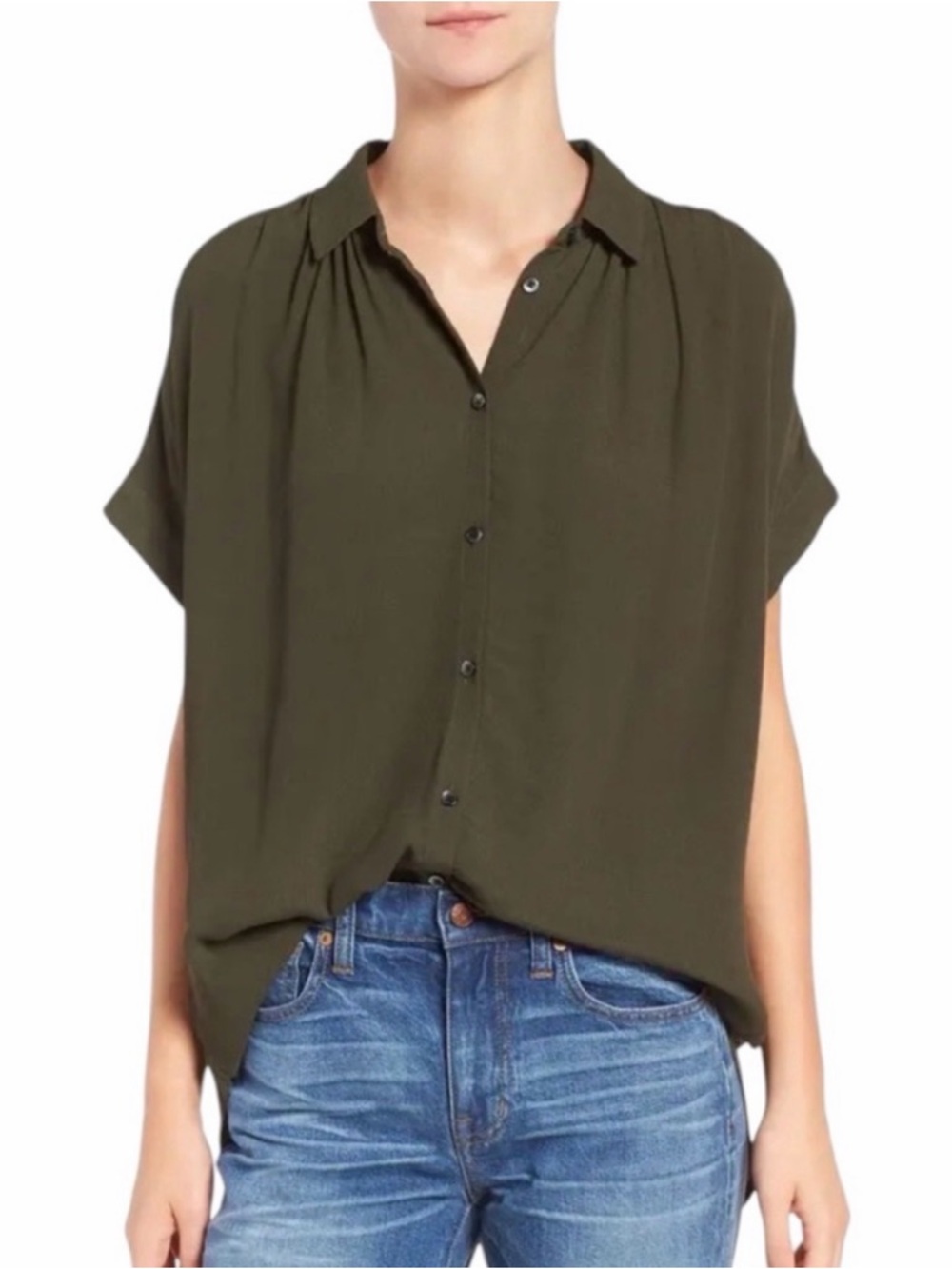 Madewell Central Drapey Top
